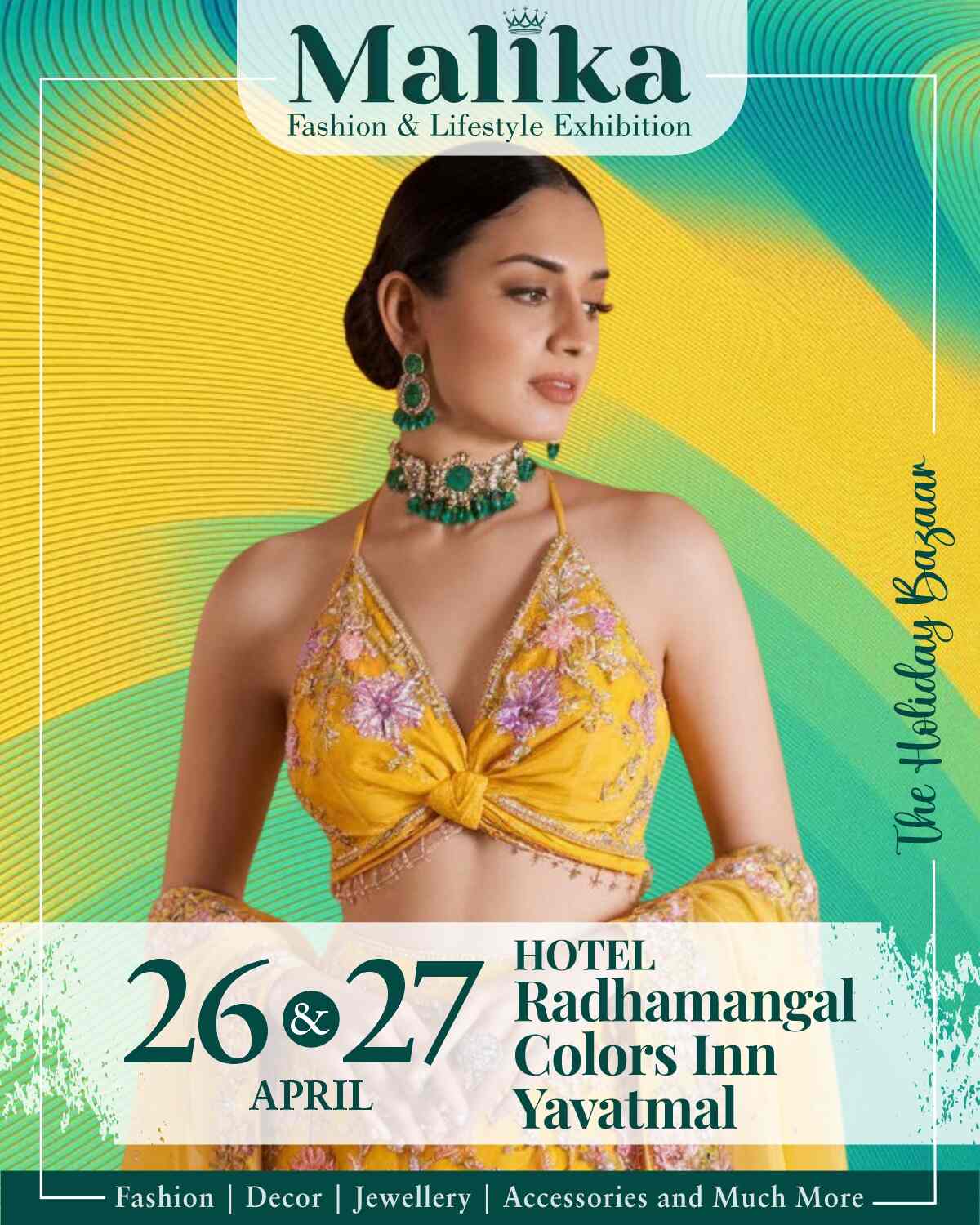 Malika Fashion & Lifestyle Exhibition Diwali 2024 at Nagpur