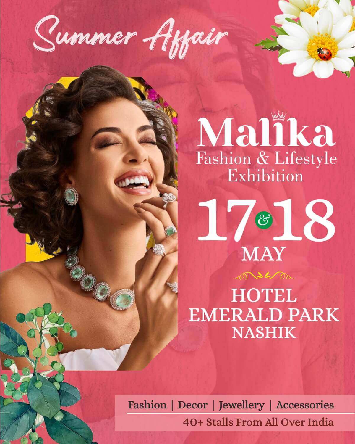 Malika Fashion & Lifestyle Exhibition at Gondia