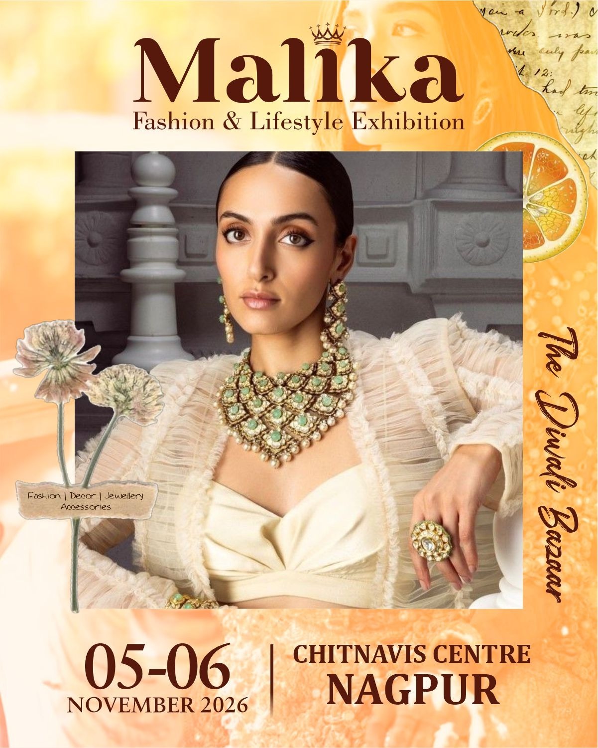Malika Fashion & Lifestyle Exhibition Diwali 2024 at Nagpur