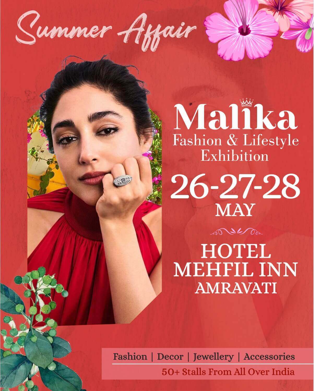Malika Fashion & Lifestyle Exhibition Diwali 2024 at Nagpur