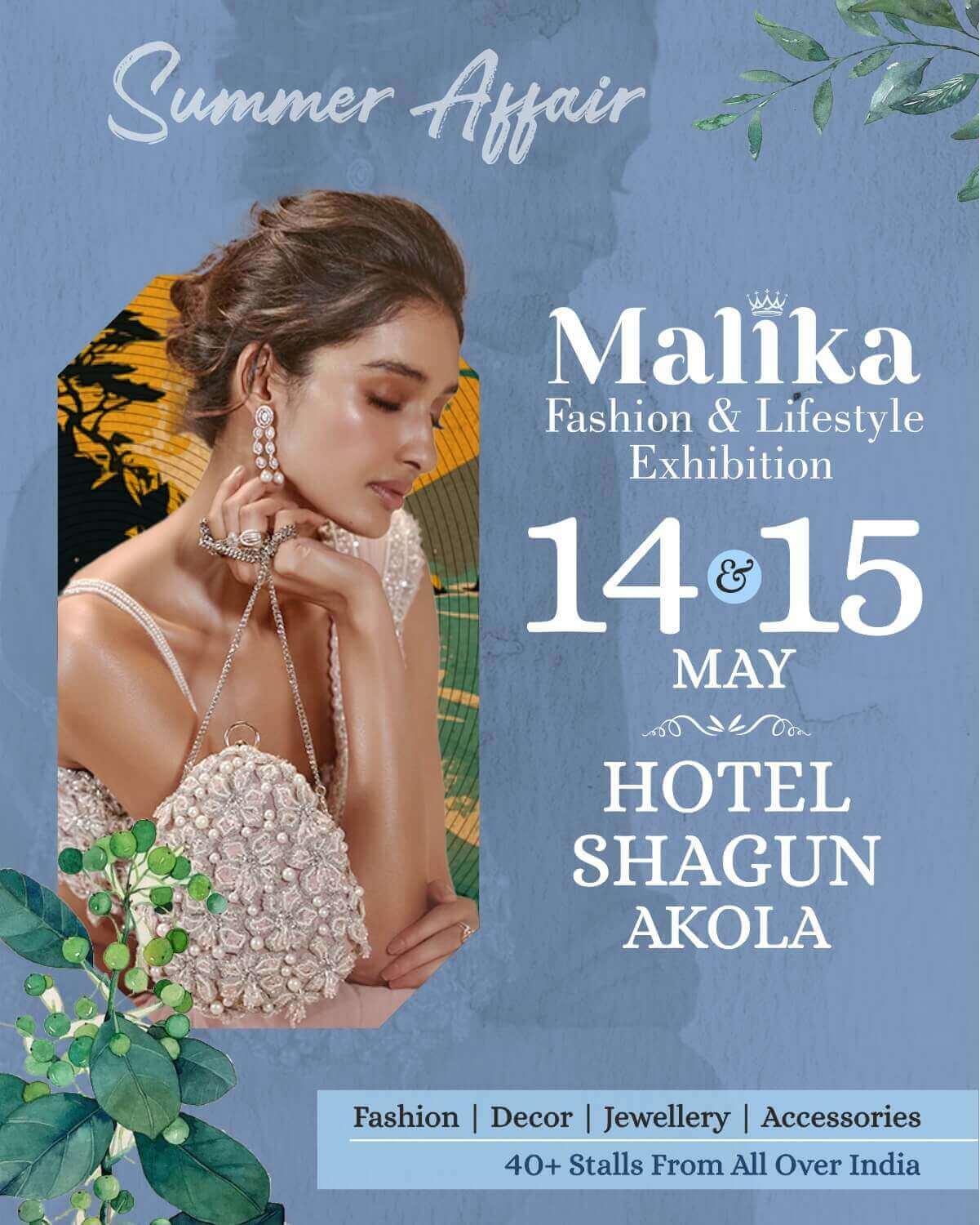 Malika Fashion & Lifestyle Exhibition Diwali 2024 at Nagpur